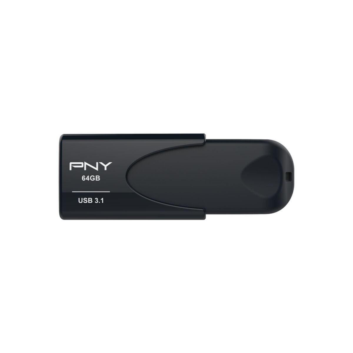 Afbeeldingen van USB stick PNY Attaché 4 Black 64 GB