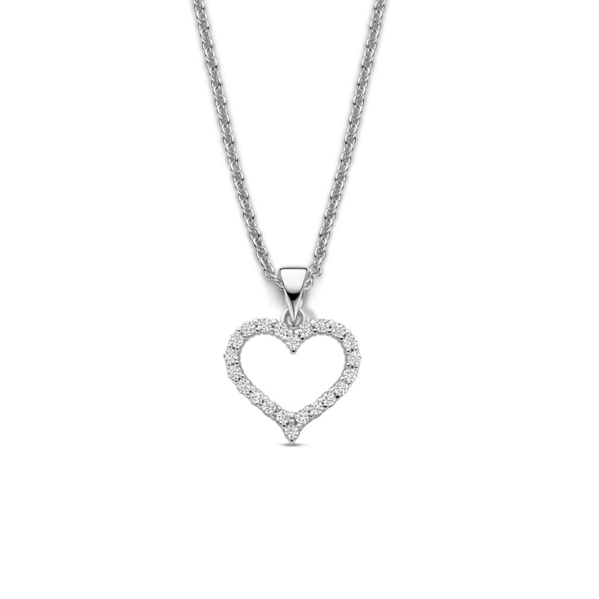 Ketting Dames New Bling 9NB-1445 Zilverkleurig