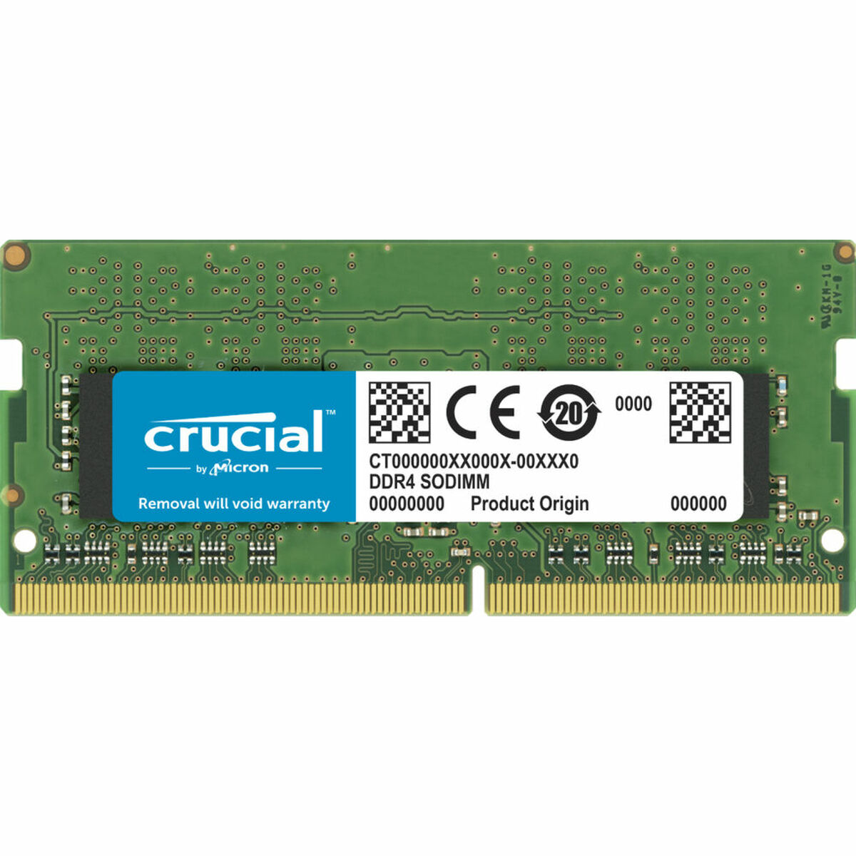 RAM Memory Crucial 32 GB DDR4 2666 MHz