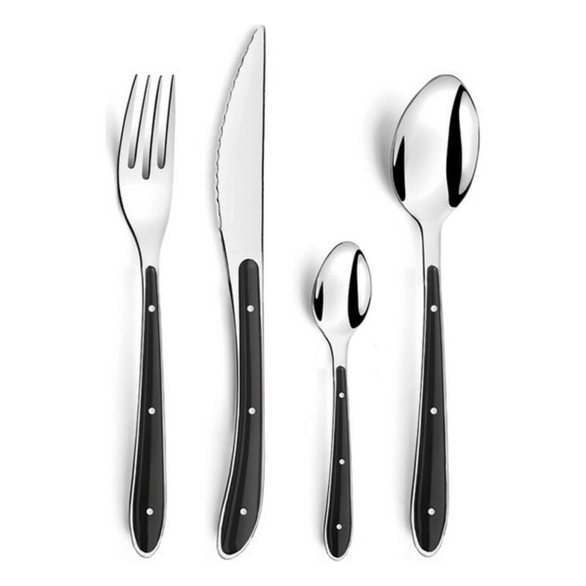 Cutlery set Amefa Bistro Metal Bicoloured 24 Pieces, view 3