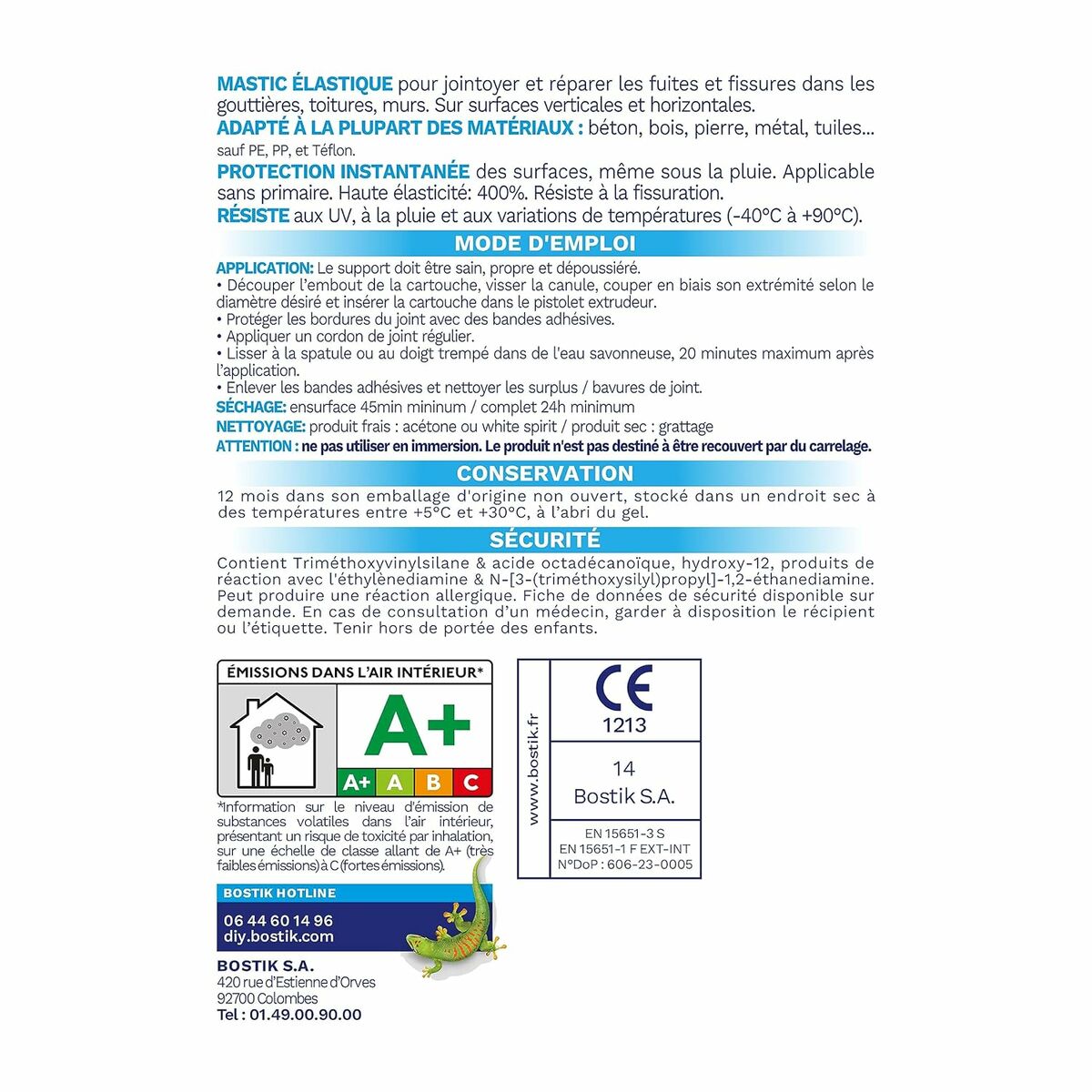 Siliconen Bostik