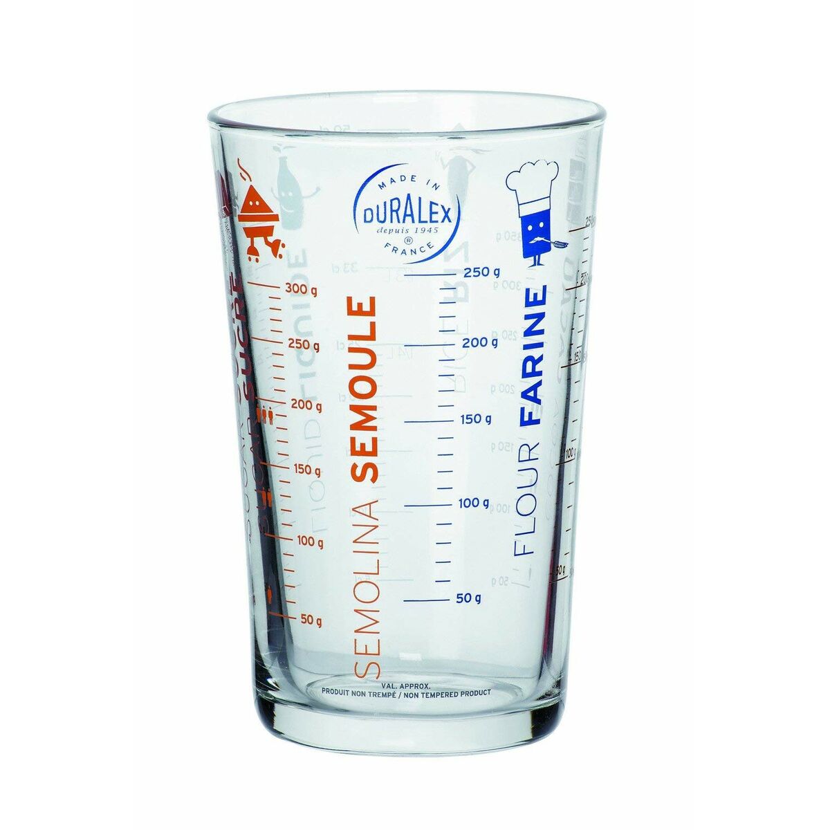 Pot mesureur Duralex verre
