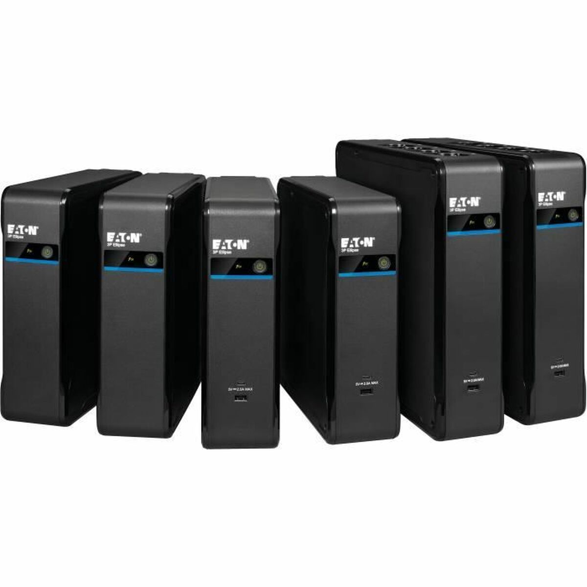 Bild von Uninterruptible Power Supply System Interactive UPS Eaton 3P ELLIPSE 700 USB DIN 420 W