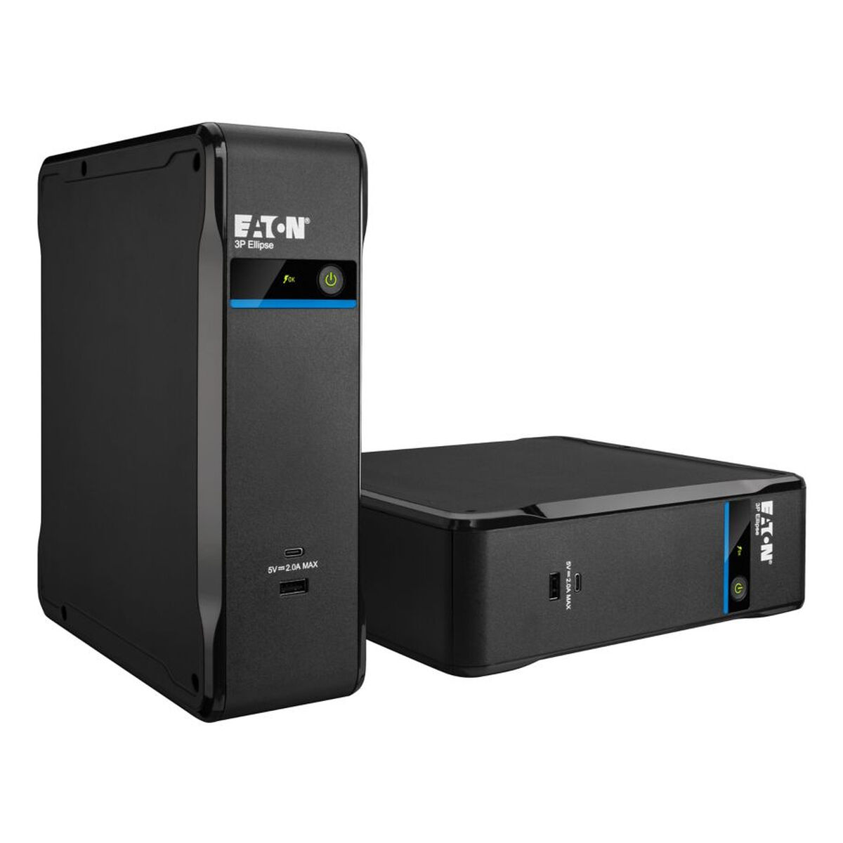 Picture of Uninterruptible Power Supply System Interactive UPS Eaton 3P ELLIPSE 900 USB DIN 540W