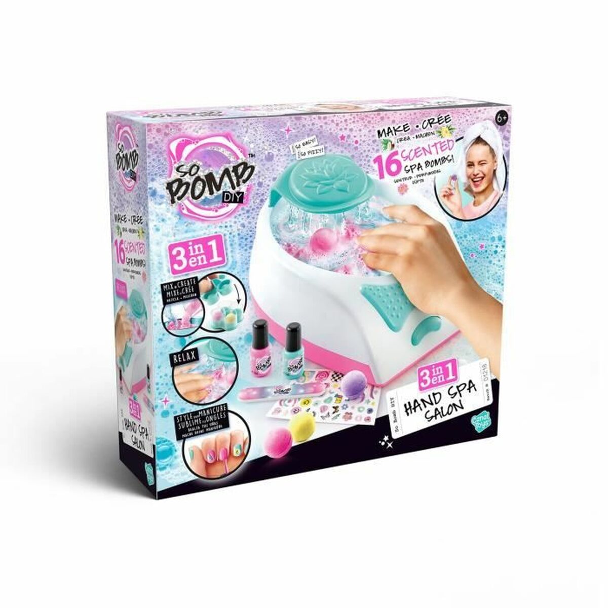Schoonheidsset Canal Toys Hand Spa Salon Multicolour