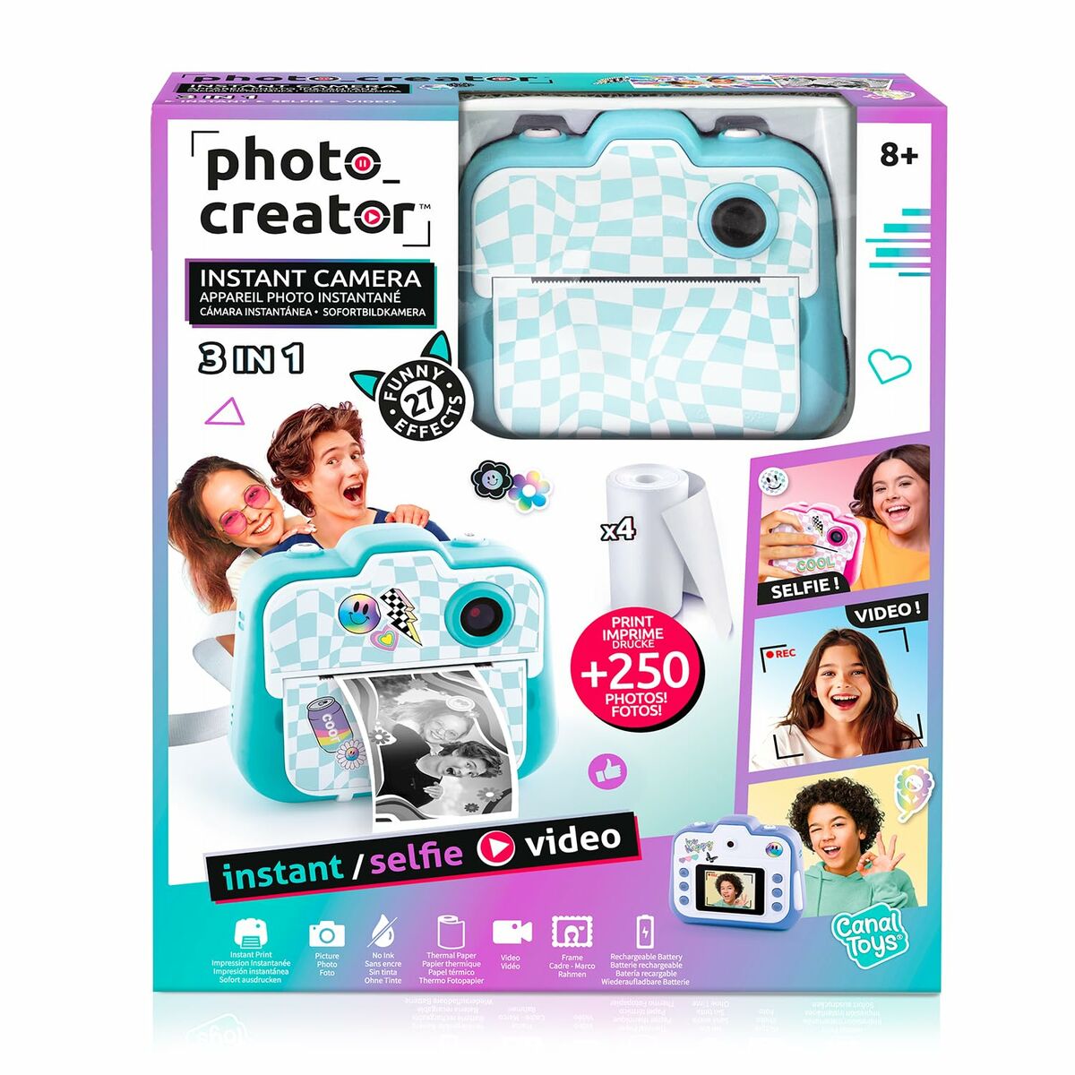 Afbeeldingen van Digital Camera Canal Toys