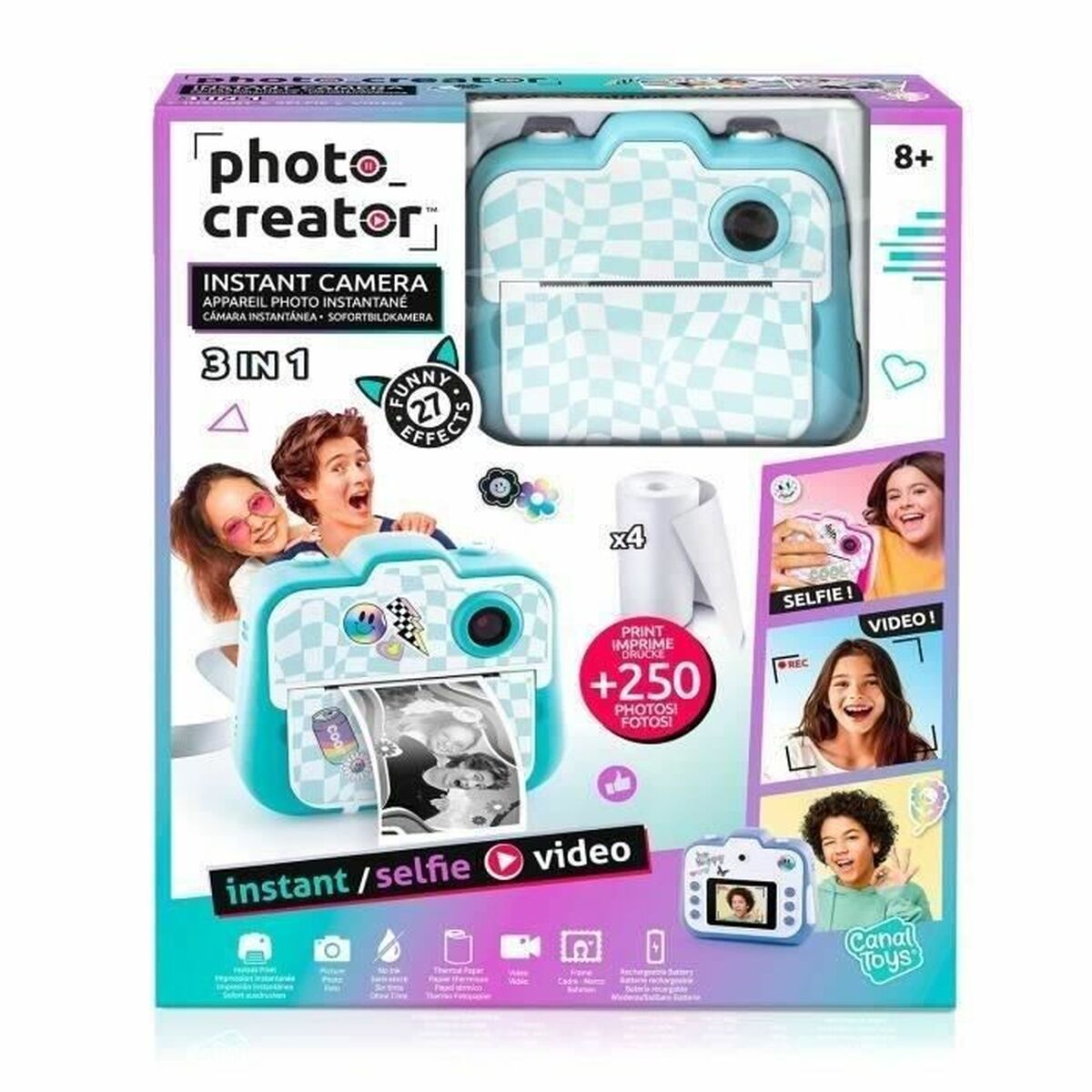 Afbeeldingen van Digital Camera Canal Toys