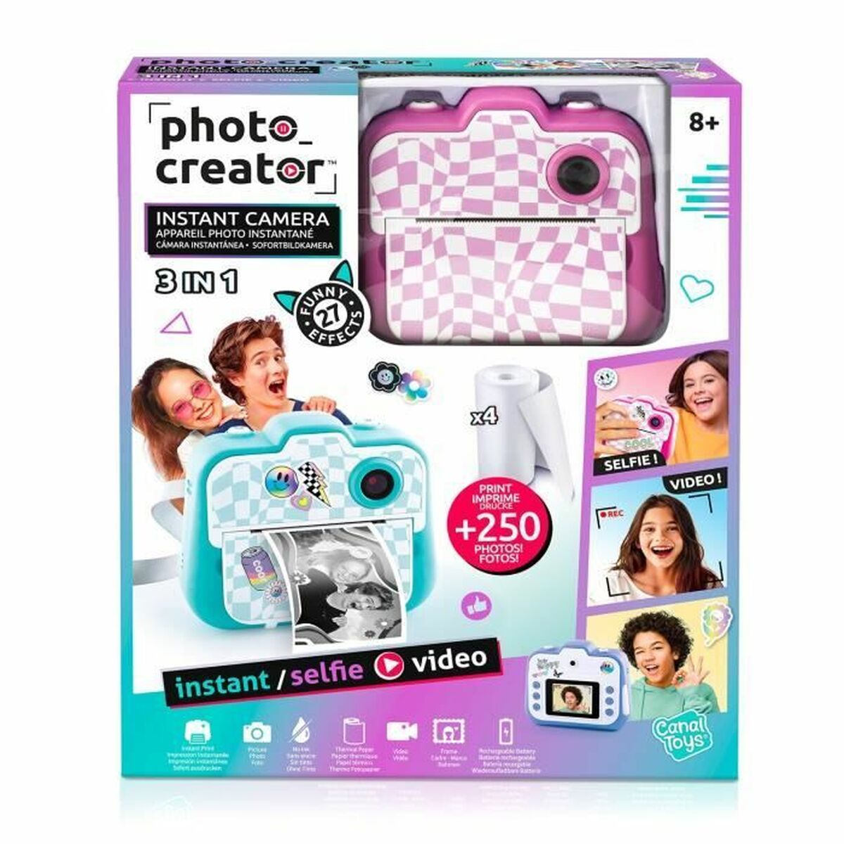 Afbeeldingen van Digital Camera Canal Toys