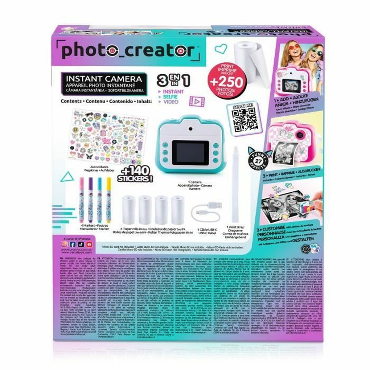 Afbeeldingen van Digital Camera Canal Toys