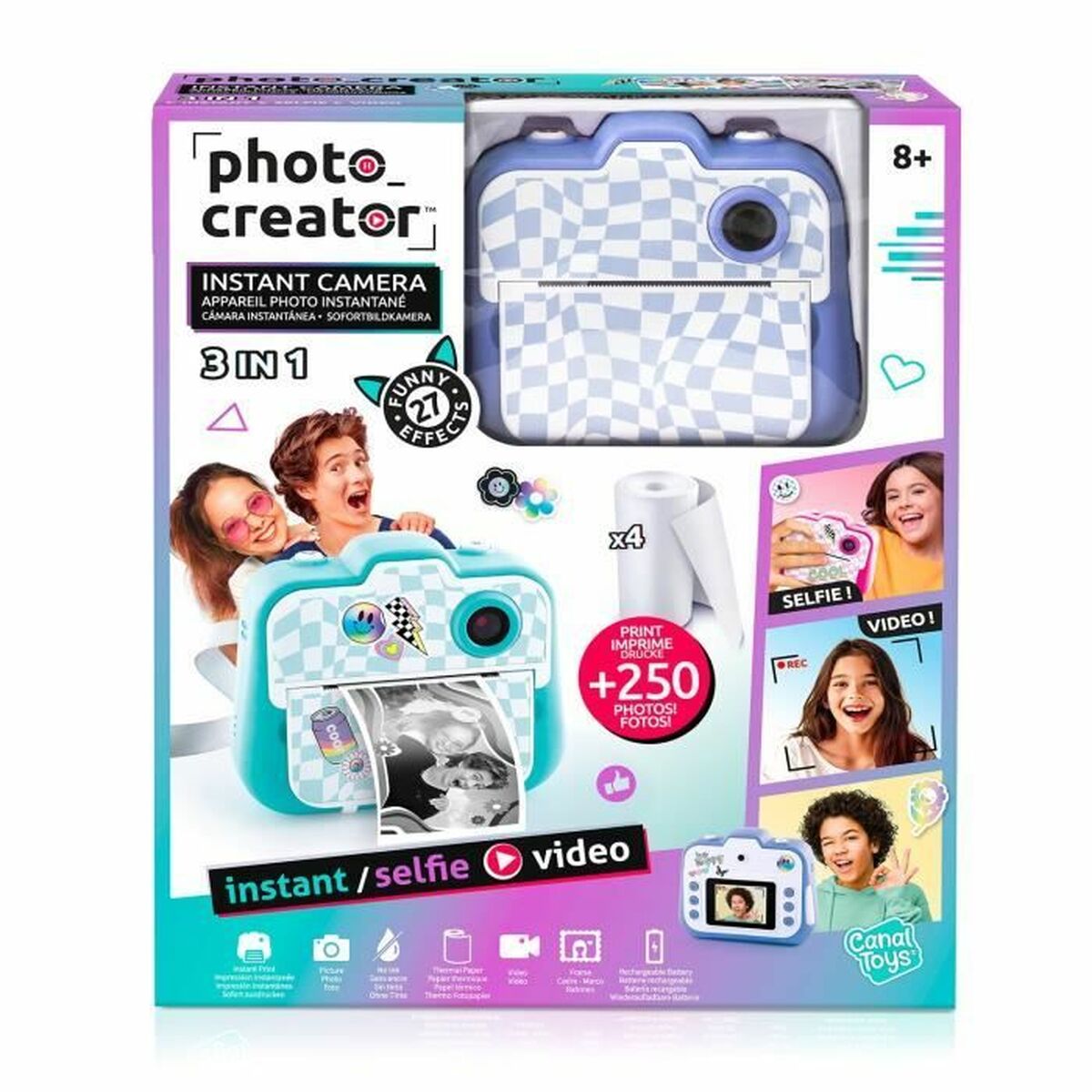 Afbeeldingen van Digital Camera Canal Toys