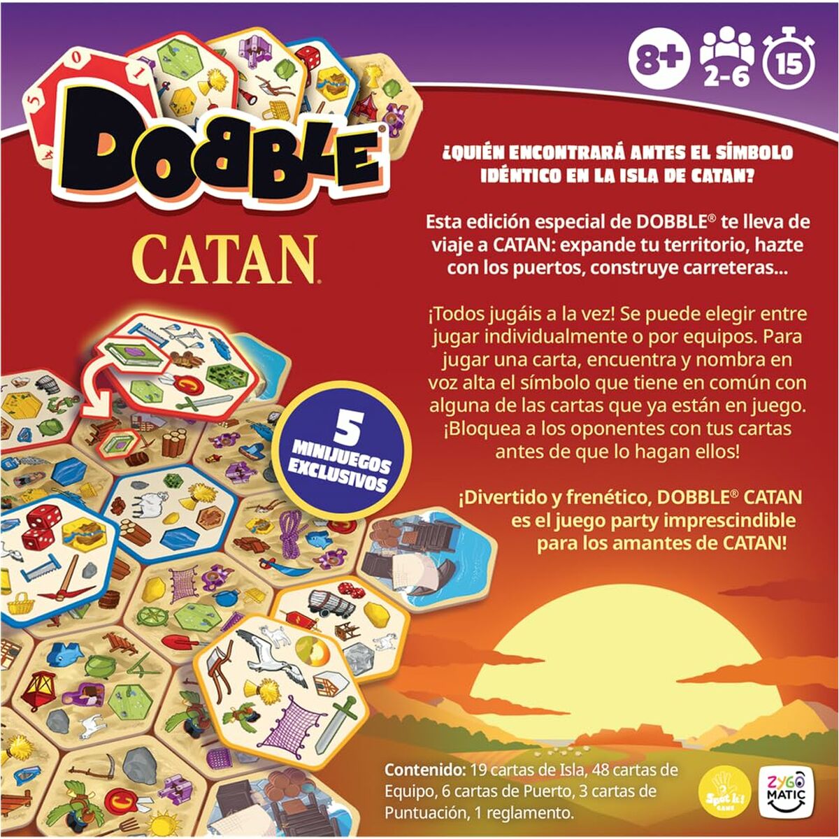 Zabawa Edukacyjna Asmodee catan