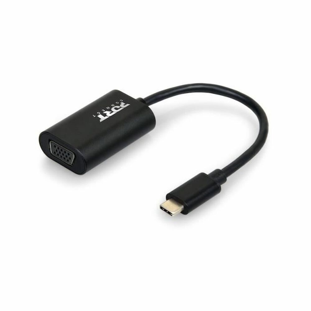 Adaptateur USB C vers VGA Port Designs 900125 Noir