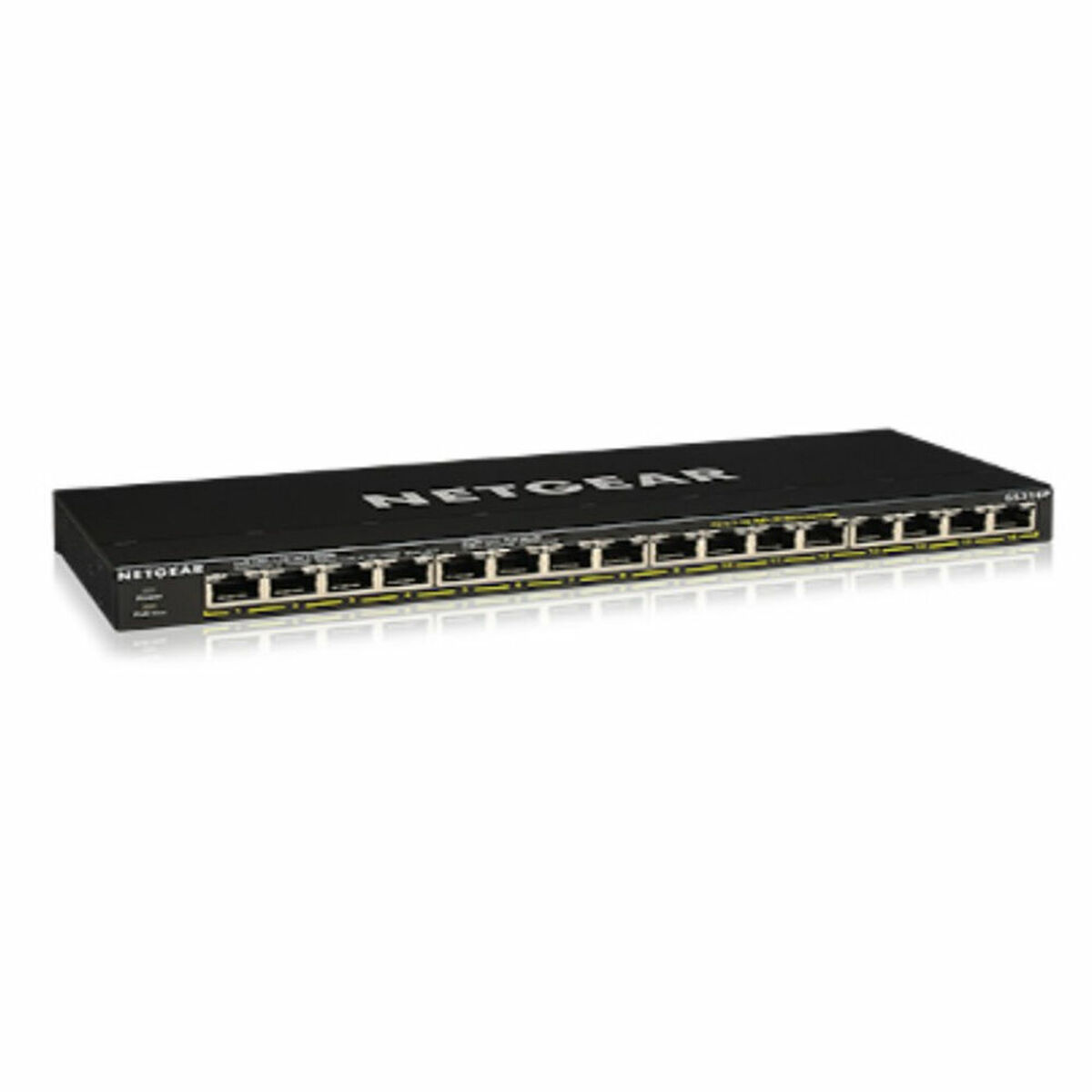 Afbeeldingen van Switch Netgear GS316P-100EUS RJ-45x16 Black