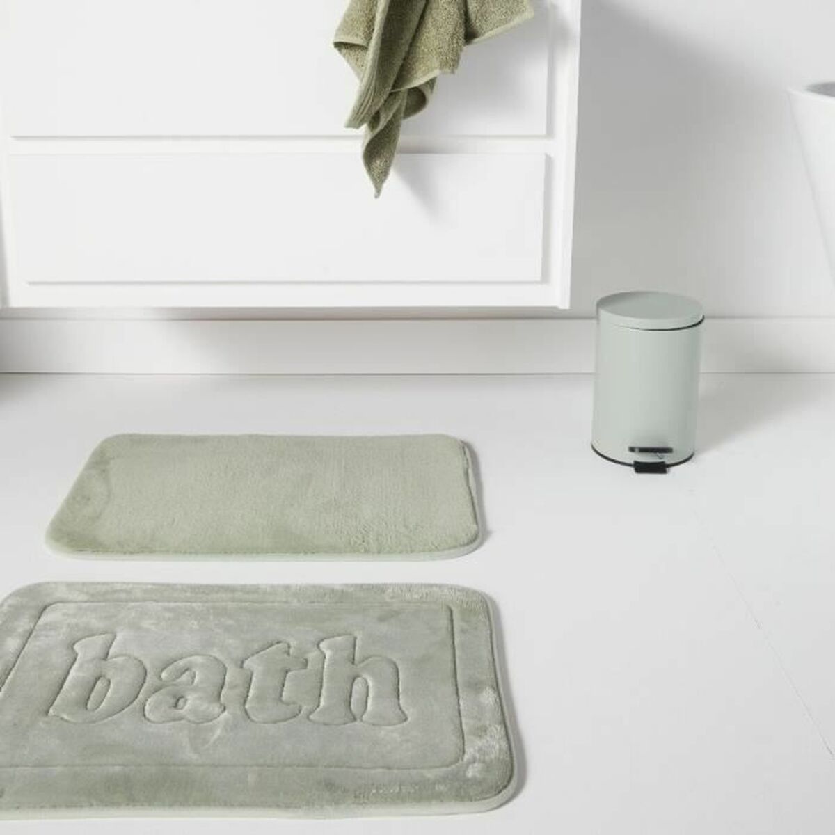 Antislipmat voor in bad TODAY UTILITY Groen 40 x 60 cm