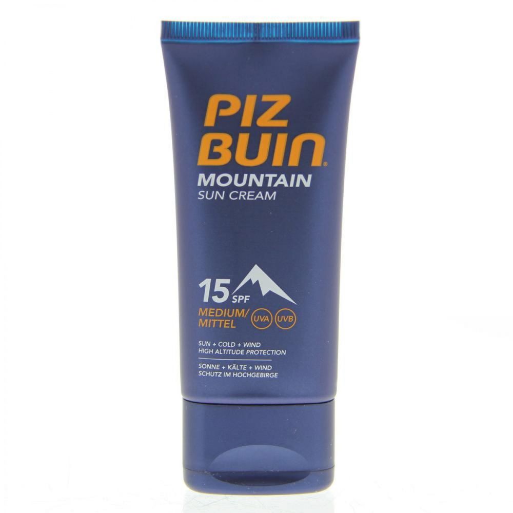 Sun Block Mountain Piz Buin Spf 15 (50 ml)
