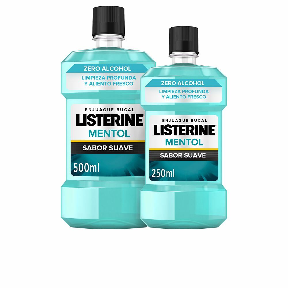 Mouthwash Listerine Soft Menthol (500 ml + 250 ml)