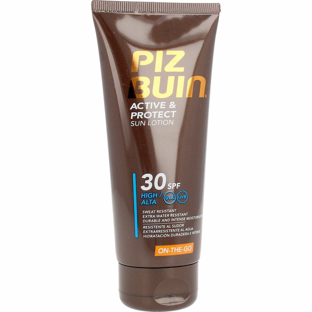 Lotion Solaire Piz Buin Active & Protect SPF 30 (100 ml)