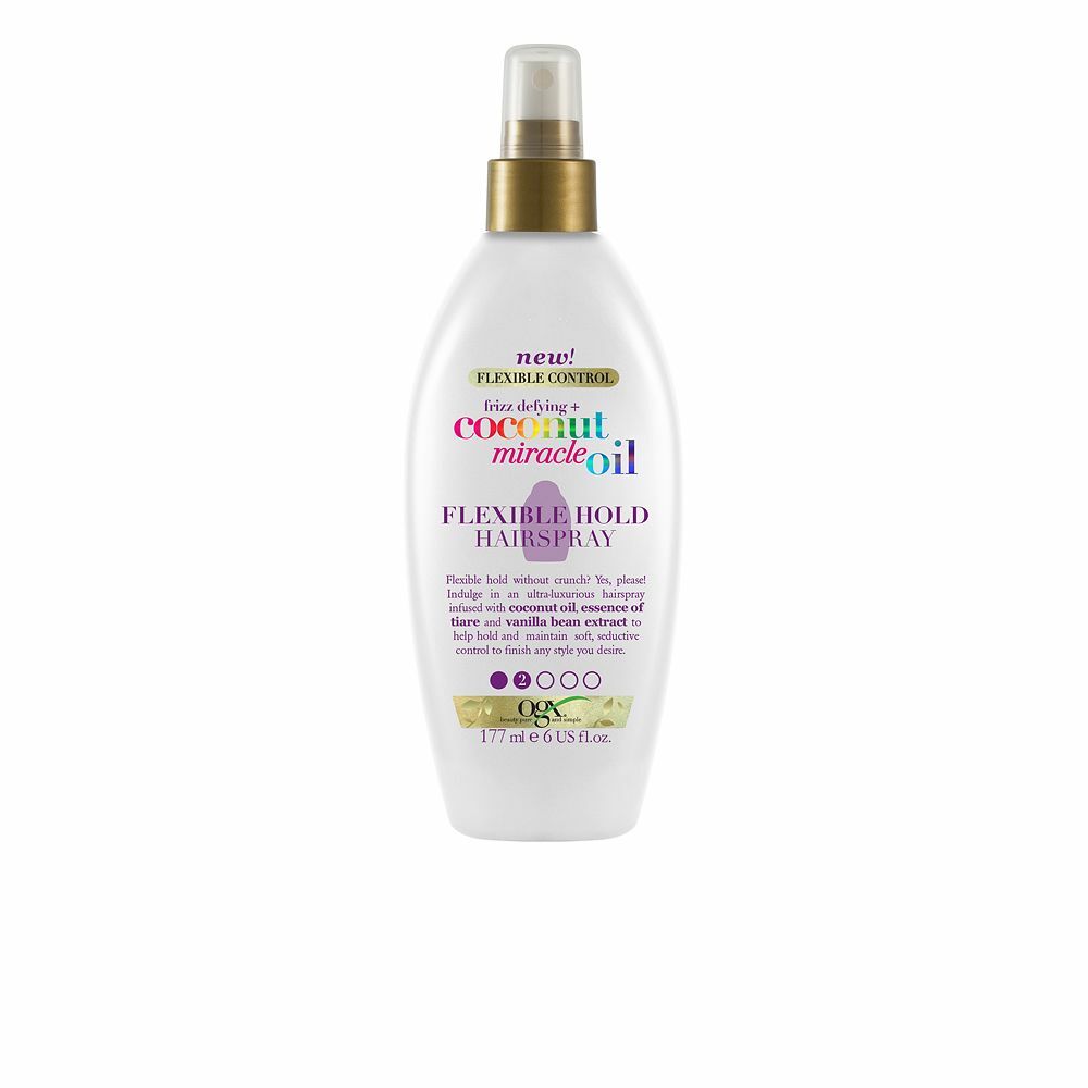 Flexible Hold Hair Spray OGX Coconut MIracle Oil (177 ml)