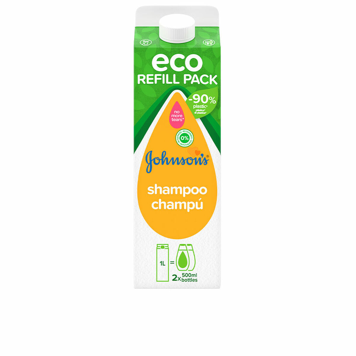 Шампоан Johnson&#039;s Eco Refill Pack Baby 1 L
