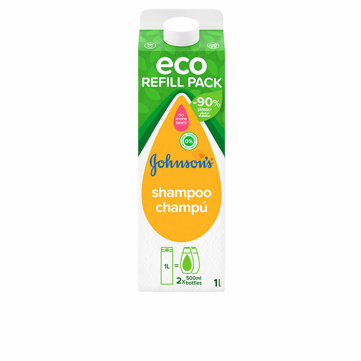 Шампоан Johnson&#039;s Eco Refill Pack Baby 1 L