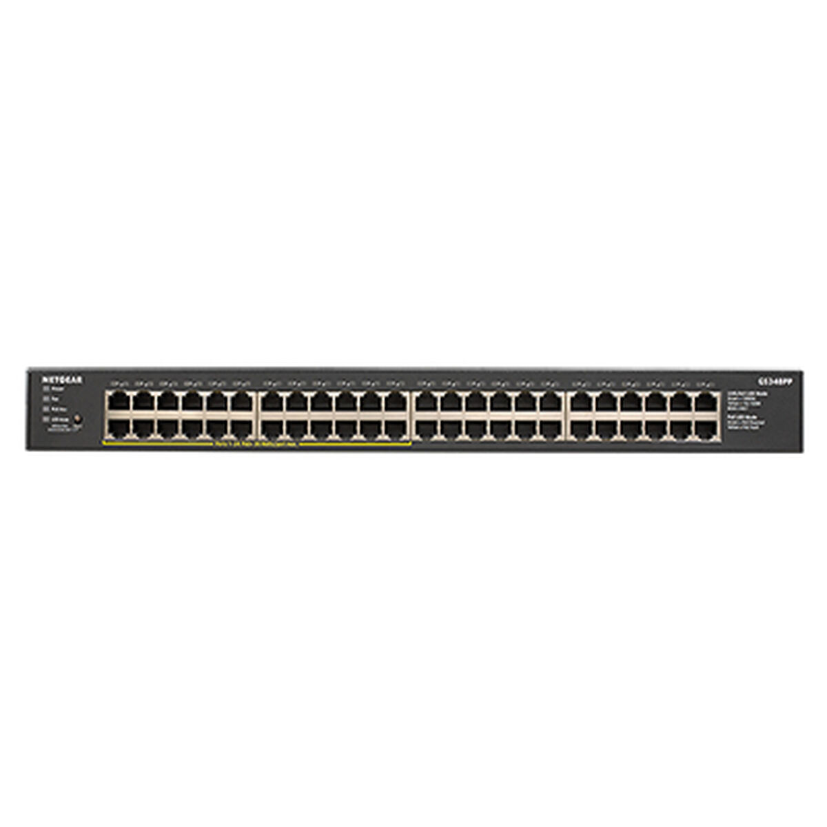 Afbeeldingen van Switch Netgear GS348PP-100EUS Black