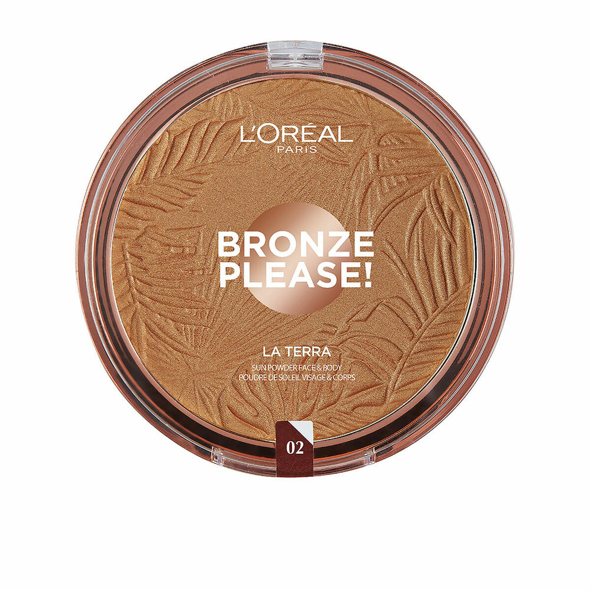 Compact Bronzing Powders L'Oreal Make Up Glam Bronze La Terra Nº 02