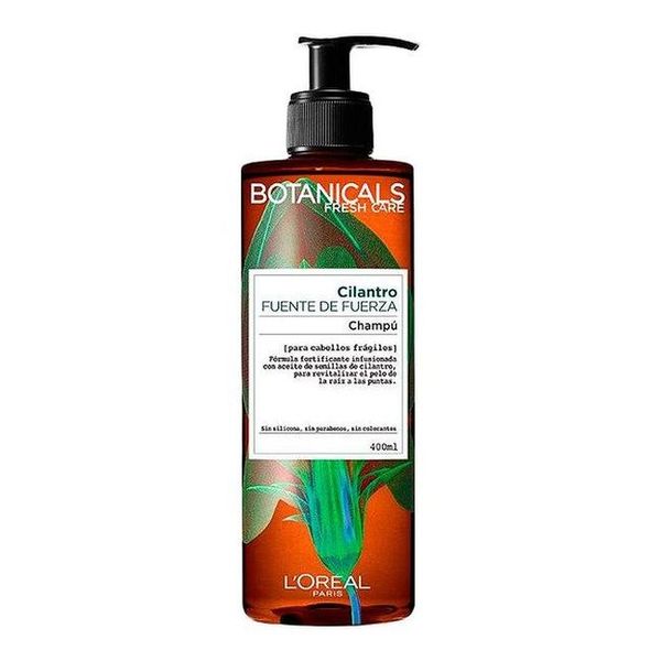 Shampoo Cilantro Fuente de Fuerza Botanicals (400 ml)