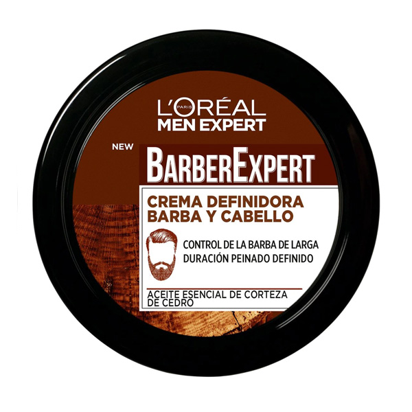 Crème Modelante à Barbe Barber Club L'Oreal Make Up (75 ml)   