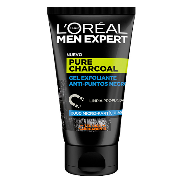 Exfoliant visage Pure Charcoal L'Oreal Make Up (100 ml)   