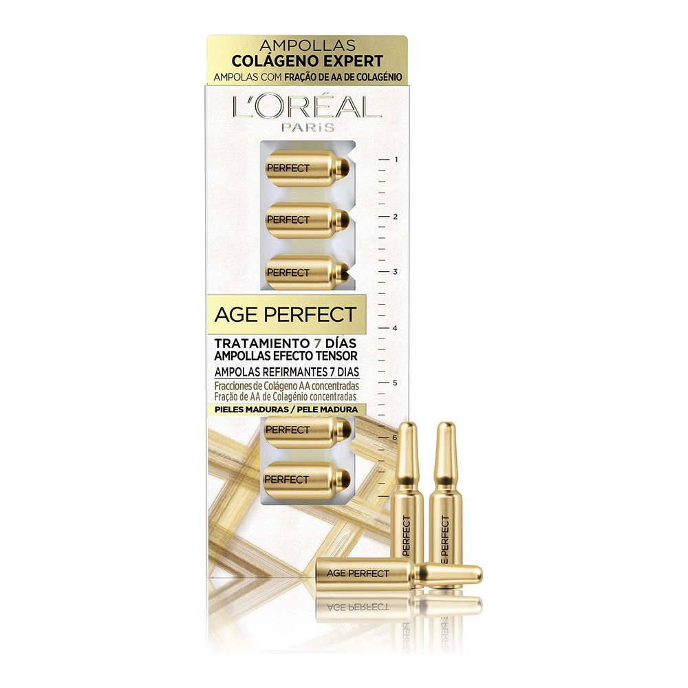 Ampoules effet lifting Age Perfect L'Oreal Make Up (7 uds)