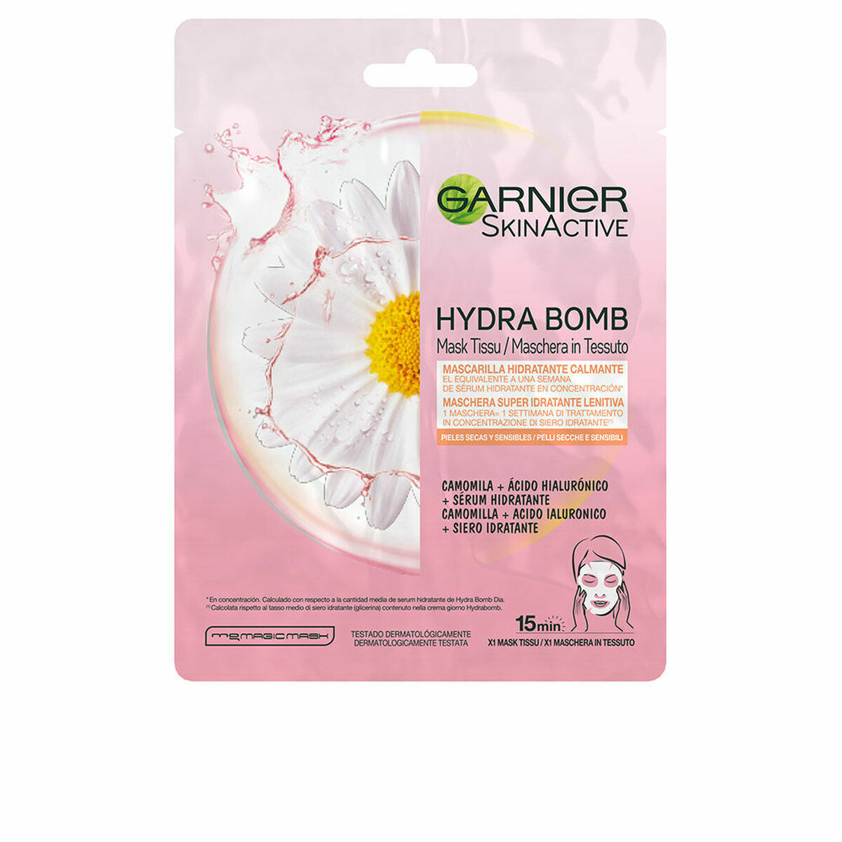 Ansigtsmaske    Garnier Skinactive Hydrabomb   