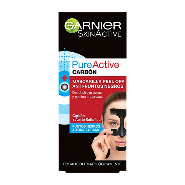 Masque de Nettoyage Pores Pure Active Carbon Garnier (50 ml)   