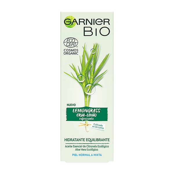 Crème Hydratante pour le Visage Bio Ecocert Garnier (50 ml)   