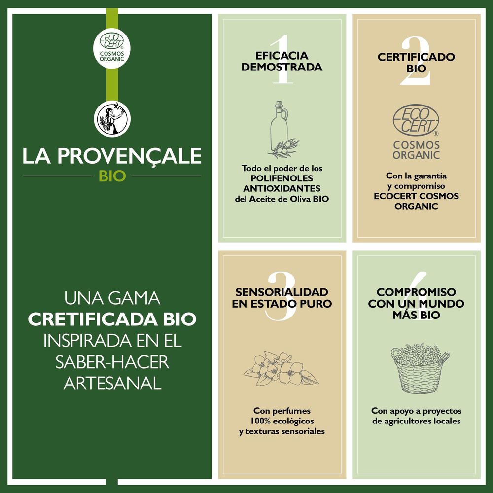 Facial Cream La Provençale Bio (50 ml)