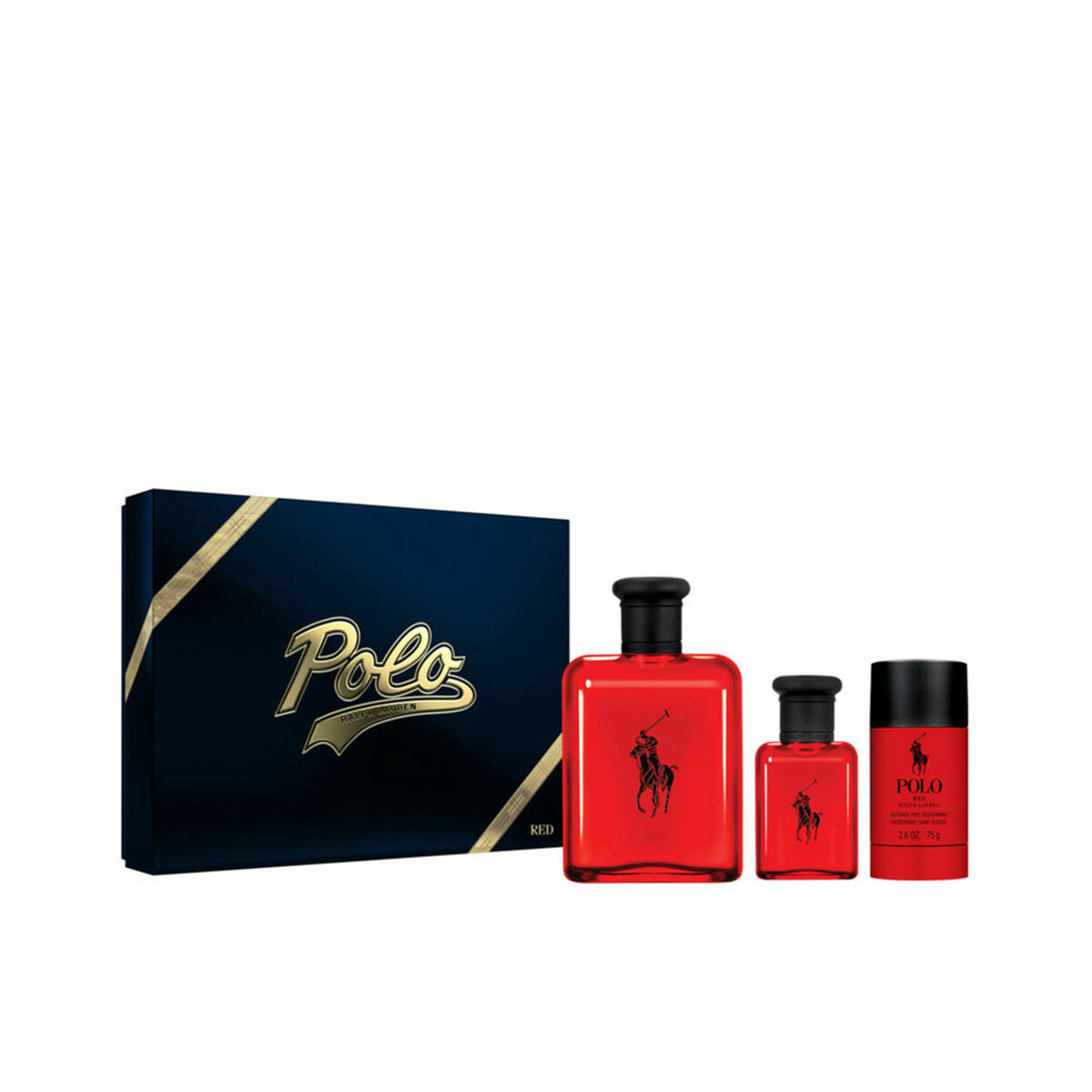 Parfume sæt til mænd Ralph Lauren Polo Red 3 Dele