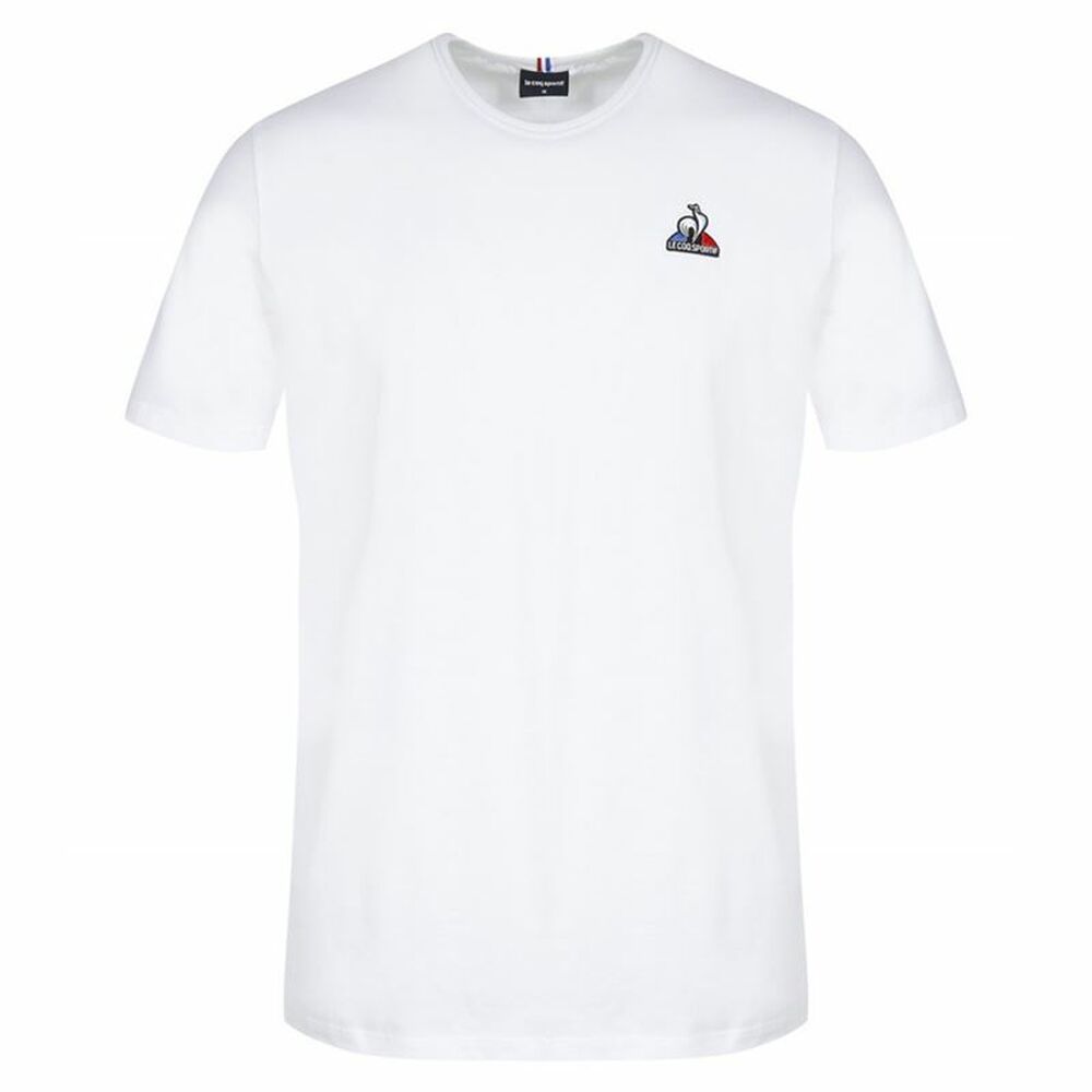Heren-T-Shirt met Korte Mouwen Le coq sportif  Essentiels N°3 Wit