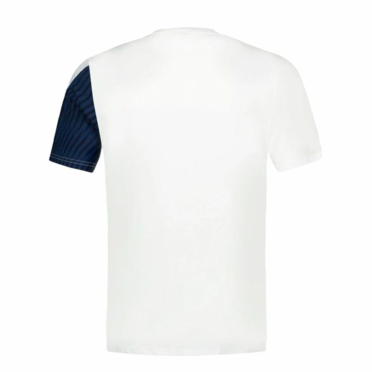 Mens Short Sleeve T-Shirt Le coq sportif Heritage N°1 New Brand White