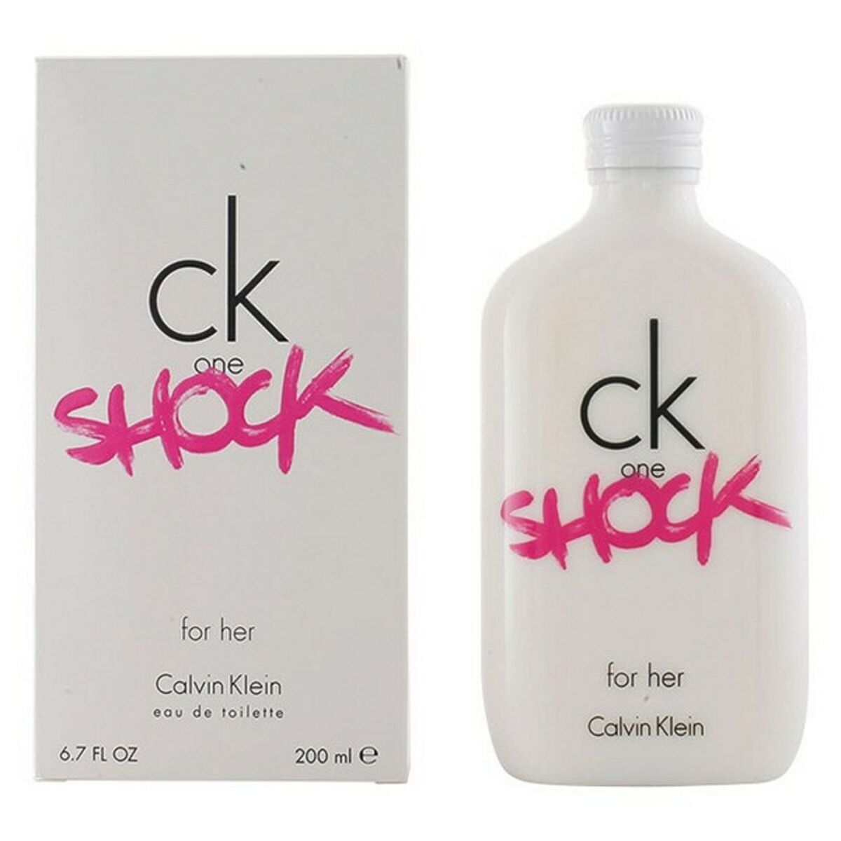Parfum Femme Ck One Shock Calvin Klein EDT 200 ml