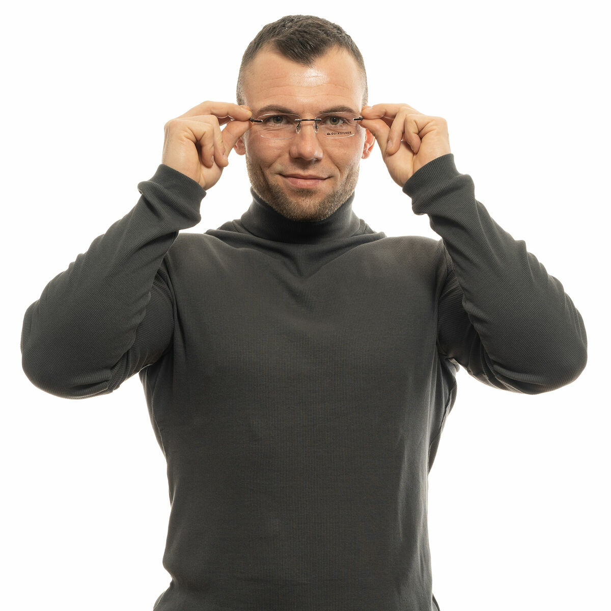 Men’ Spectacle frame QuikSilver EQYEG03048-53ARED Grey  53 mm