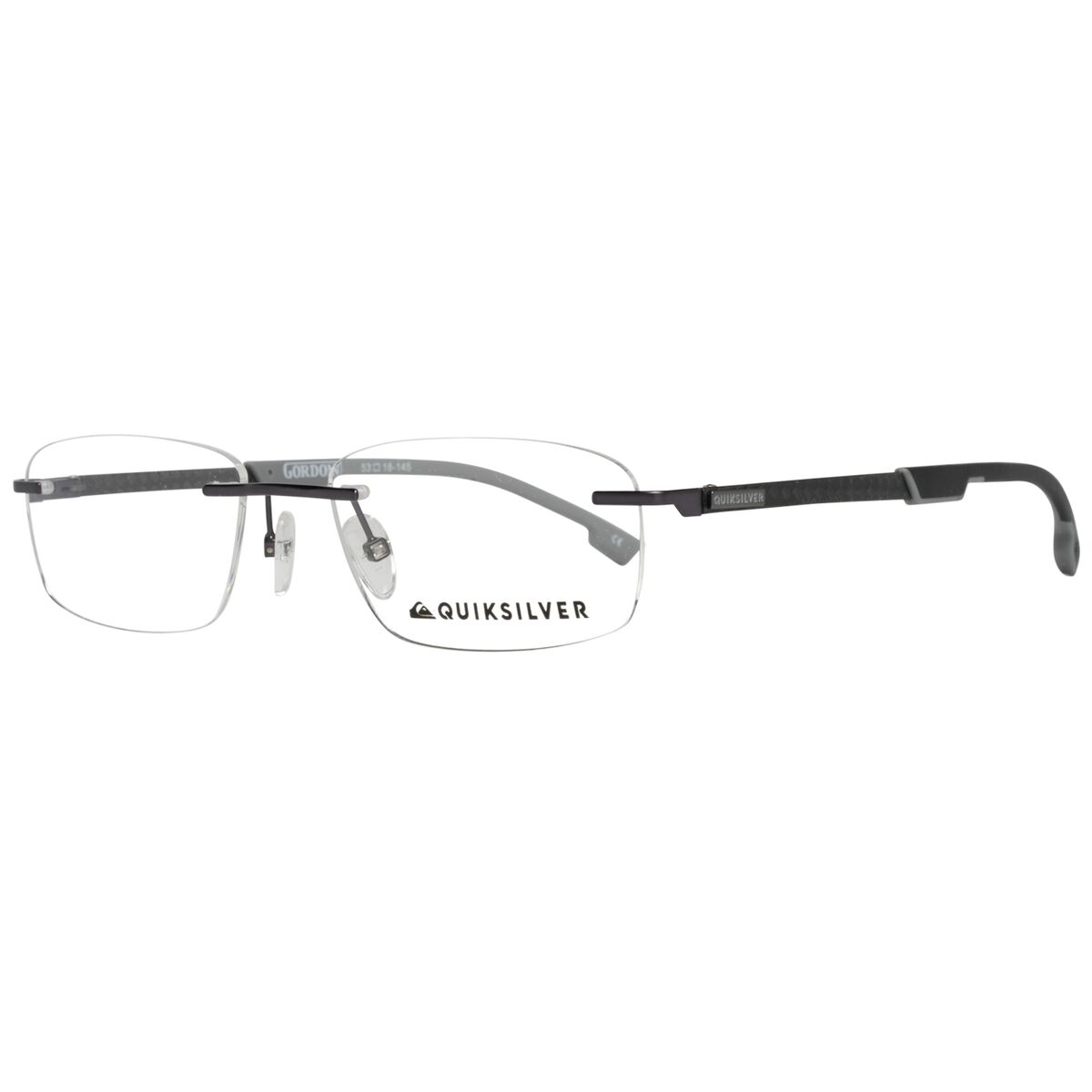 Men’ Spectacle frame QuikSilver EQYEG03048-53DBLK Grey  53 mm
