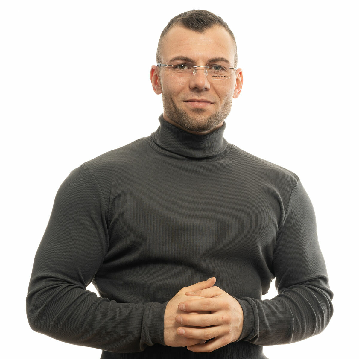 Men’ Spectacle frame QuikSilver EQYEG03048-53ABLU Grey 53 mm