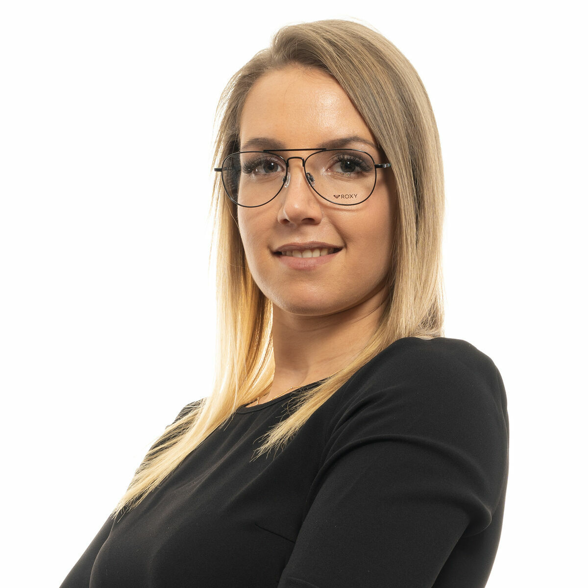 Ladies’ Spectacle frame Roxy ERJEG03043-55DBLK  55 mm