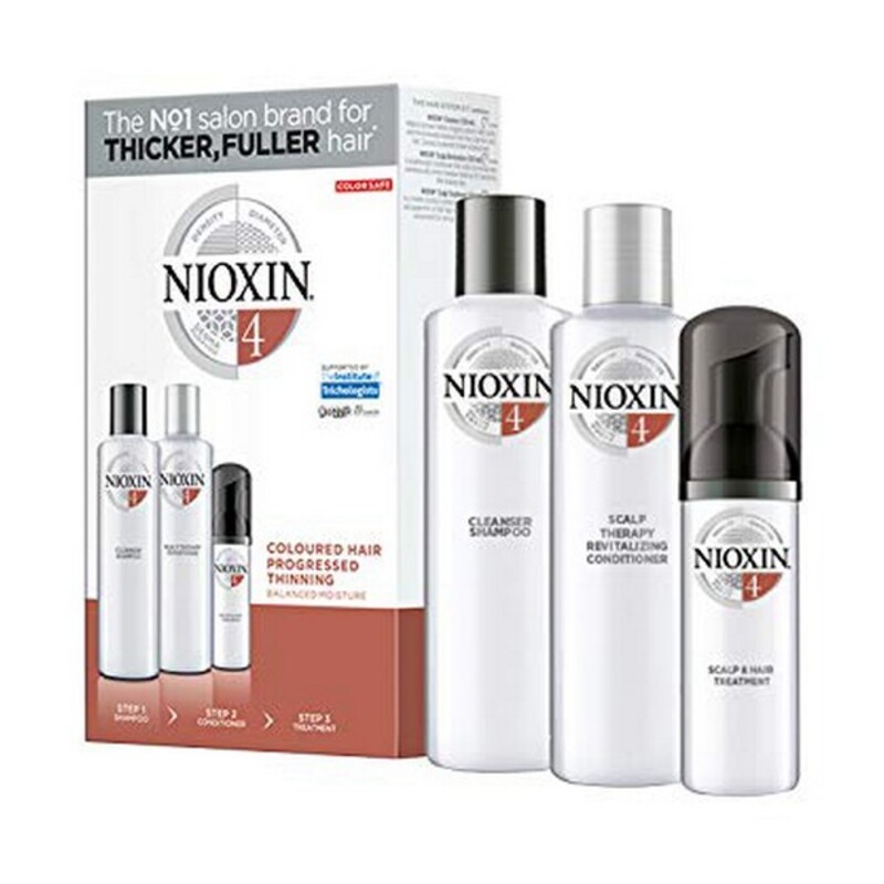 Hårstyling-Sett Nioxin System 4 Fallforebyggende (3 pcs)