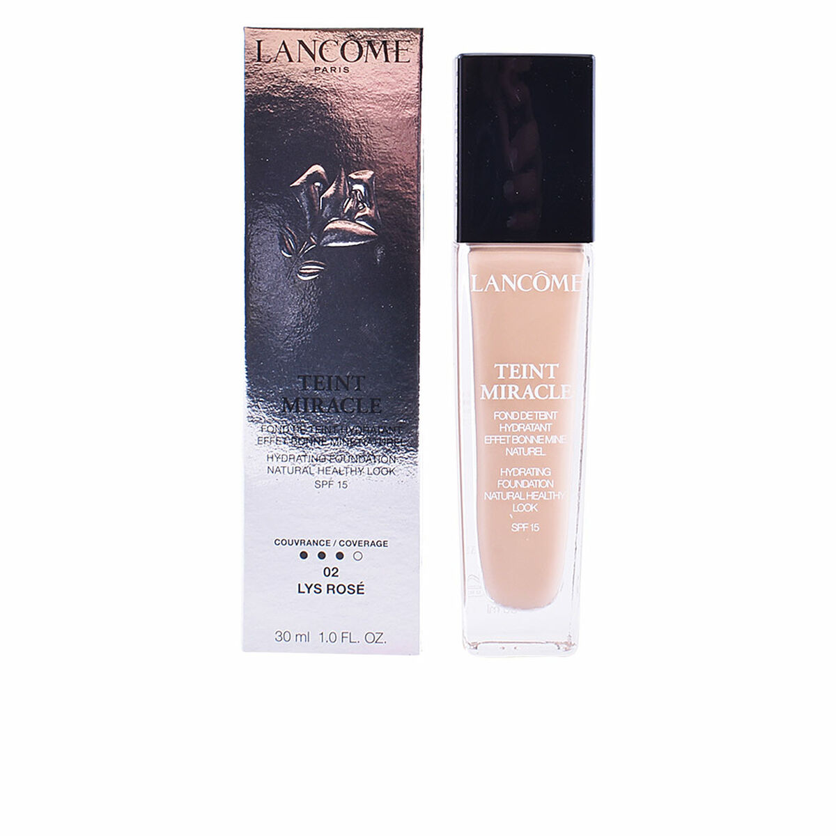 Image secondaire de Base de maquillage liquide Teint Miracle Lancôme Rose