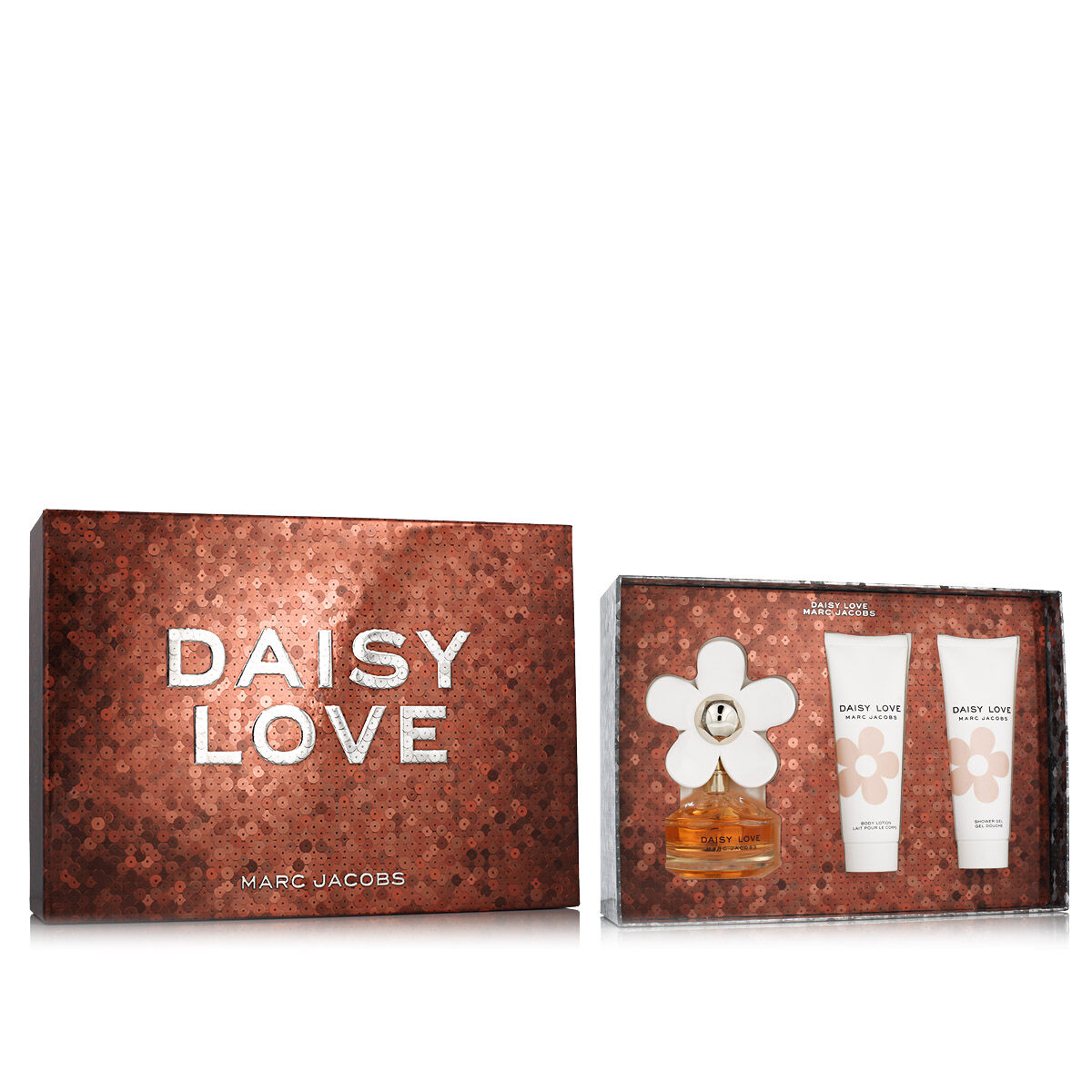 Parfume sæt til kvinder Marc Jacobs EDT Daisy Love 3 Dele