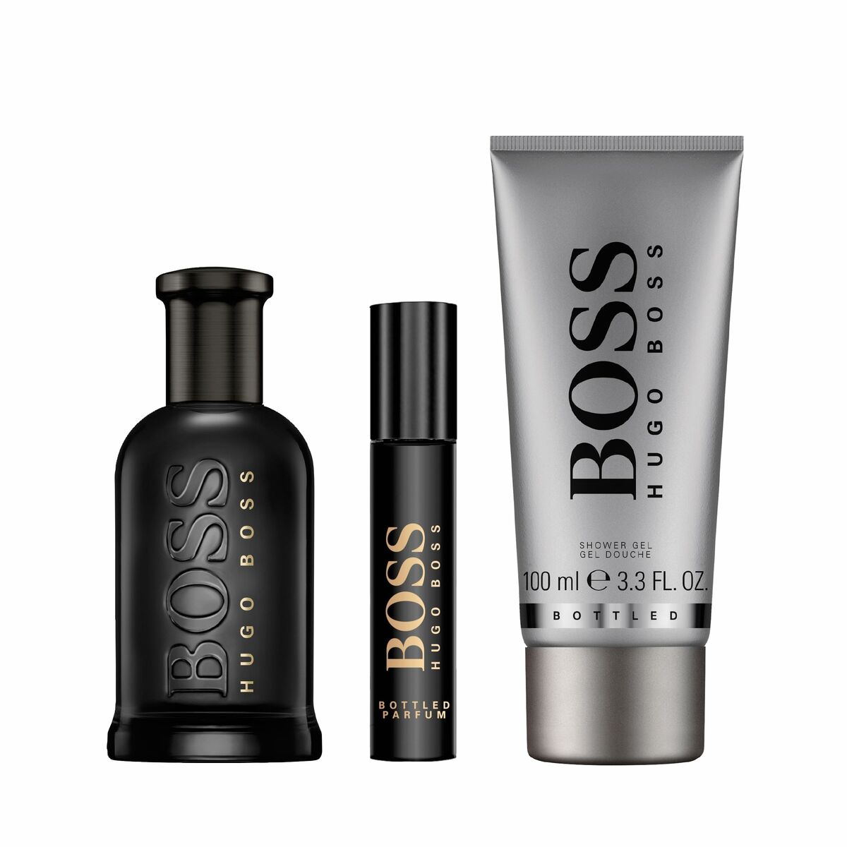 Image secondaire de Set de Parfum Homme Hugo Boss Boss Bottled Parfum 3 Pièces