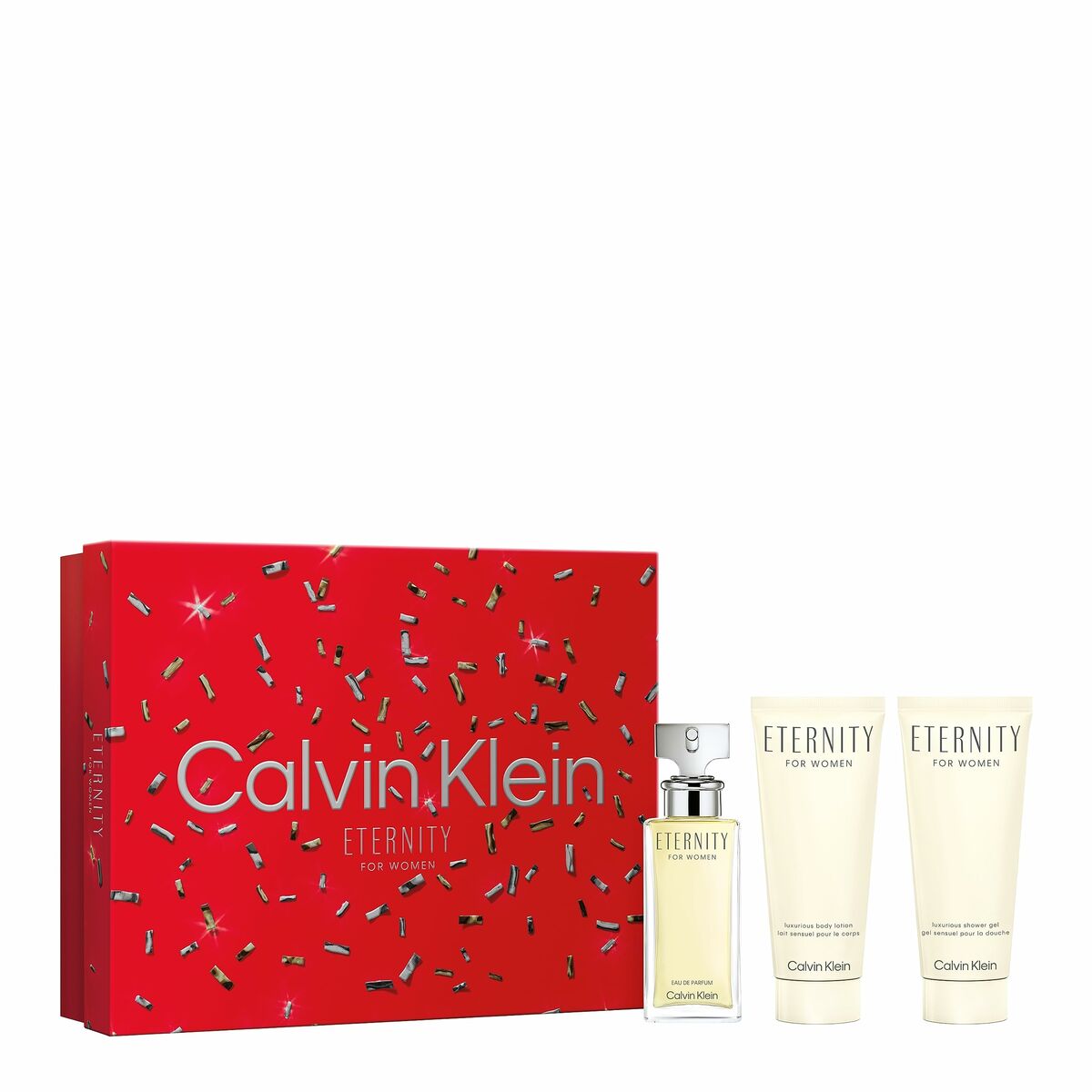 Set de Parfum Femme Calvin Klein EDP Eternity 3 Pièces