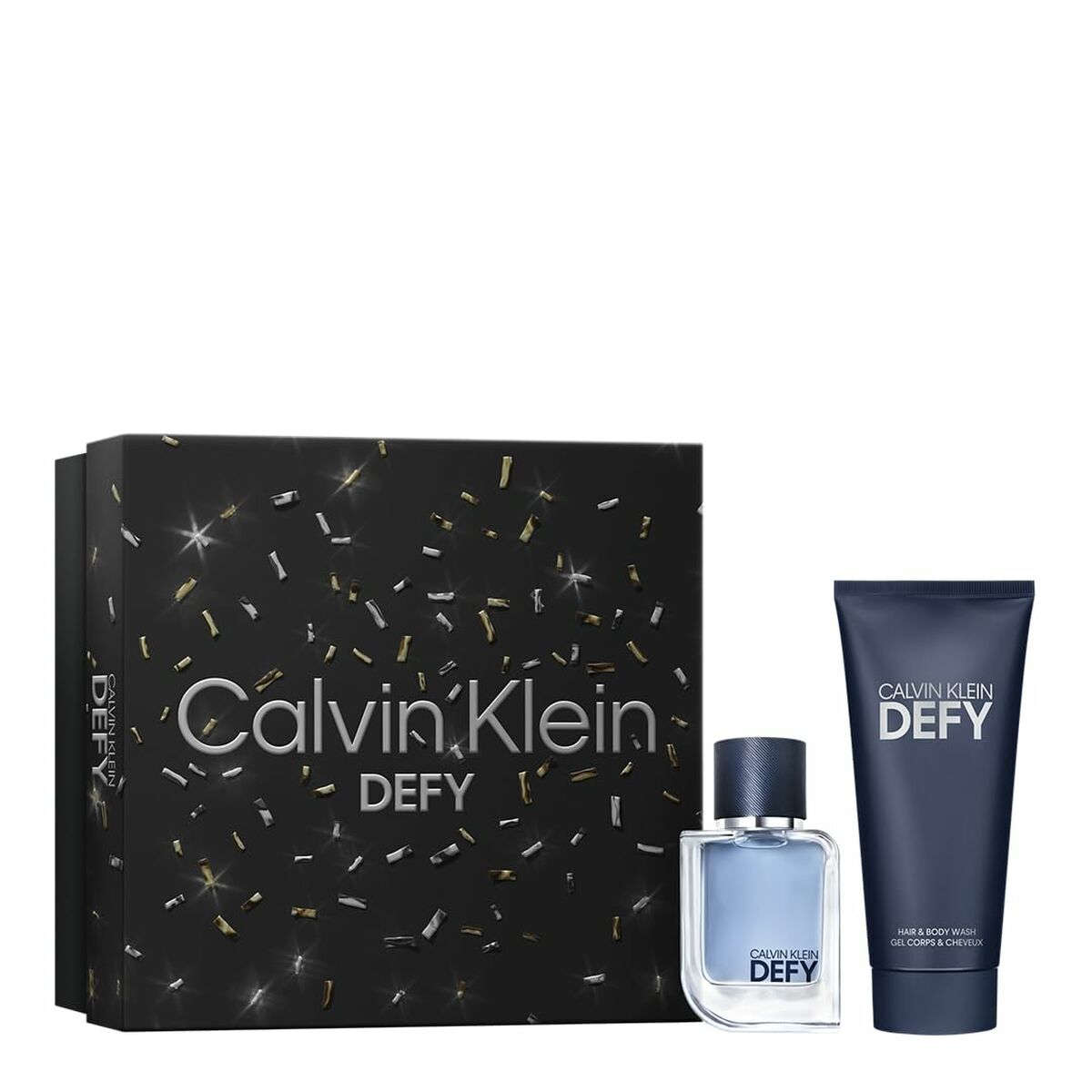 Set de Parfum Homme Calvin Klein EDT Defy 2 Pièces