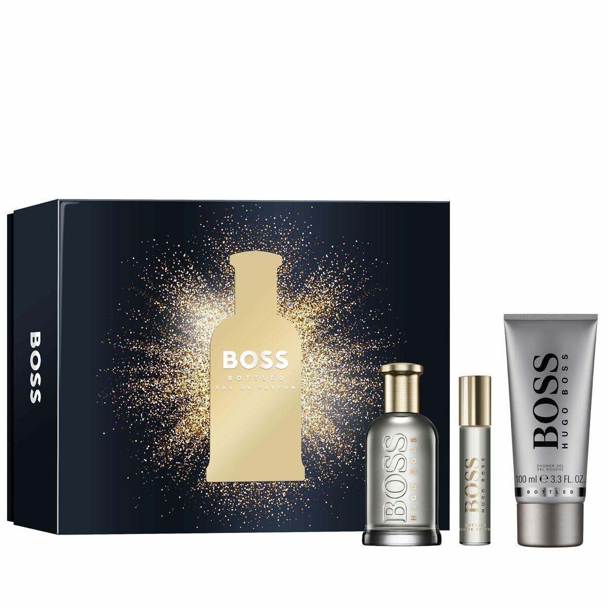Set de Parfum Homme Hugo Boss EDP Boss Bottled 3 Pièces