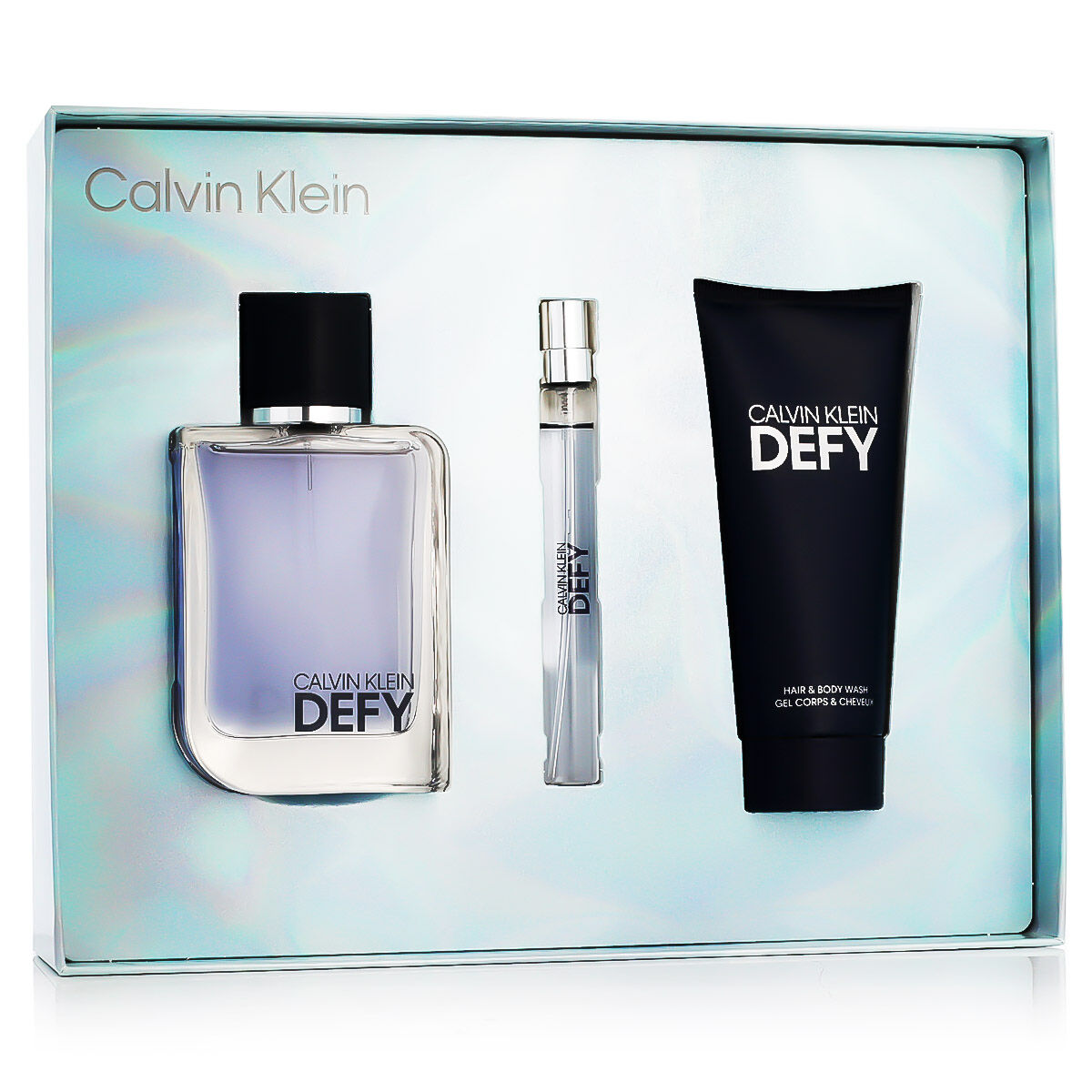 Image secondaire de Set de Parfum Homme Calvin Klein Defy 3 Pièces